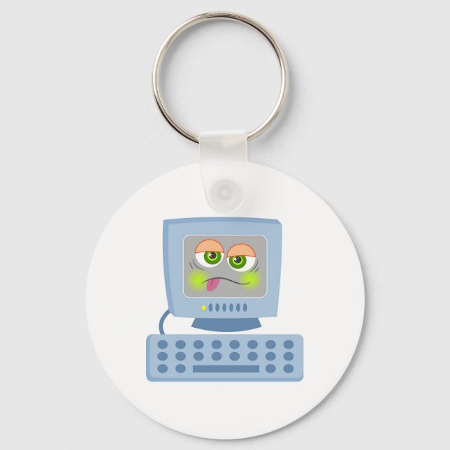 Poorly PC Key Ring (Front)