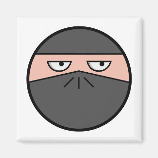 Pootie! - Ninjahead Square Magnet