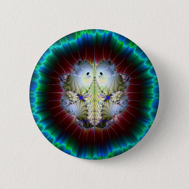 Poovoot Bug 6 Cm Round Badge (Front)