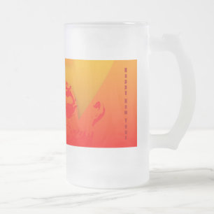 Pop 2015 Ram Sheep Goat Year - Frosted Glass Mug