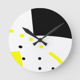 Pop-art92 Round Clock