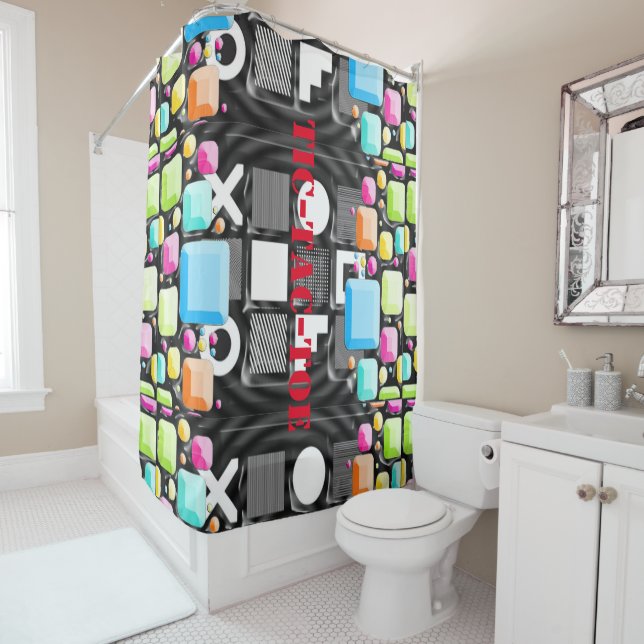 Pop Art 2020 Shower Curtain (In Situ)