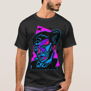 Pop Art Abstract Hollywood Stars by CBaum T-Shirt