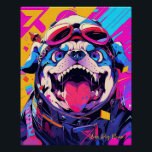 Pop Art Anime Bulldog 001 - Victoria Sasuke Poster<br><div class="desc">[ Ultra-High Quality Art Paintings ] 

● Acrylic on paper
● 8, 000～10, 000pixel
● 500dpi

【Victoria Sasuke】
Illustrator who loves Japanese anime and Kawaii Dogs.
She draws cheerful and expressive dogs in a colourful and POP style.
These paintings will cheer up your everyday life.</div>