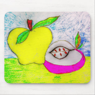 Pop Art Apples Mouse Mat