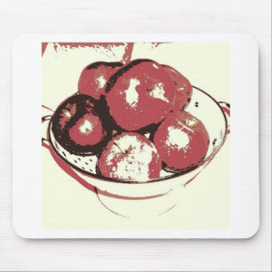 Pop Art Apples Mouse Mat