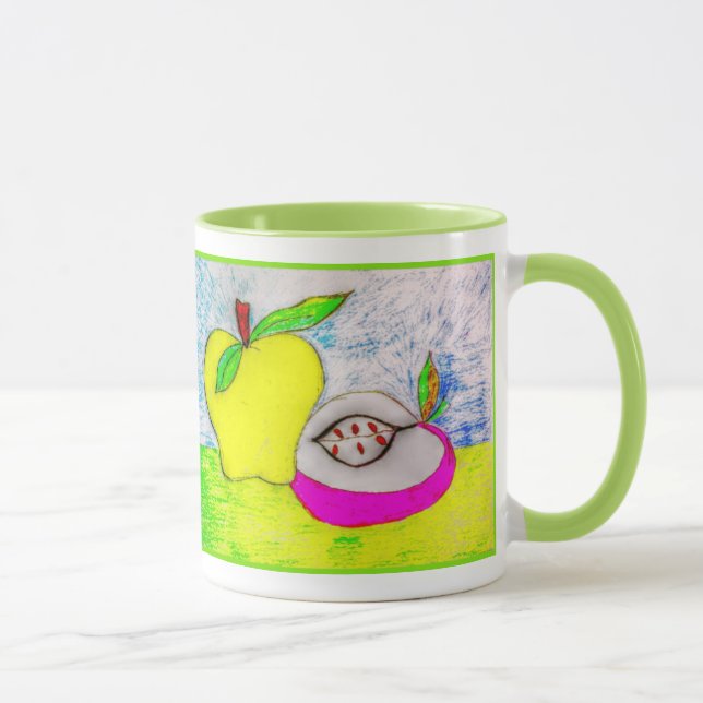 Pop Art Apples Mug (Right)
