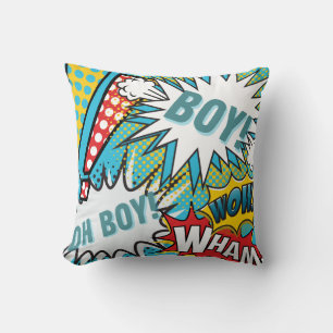 Pop Art Baby Boy Cushion