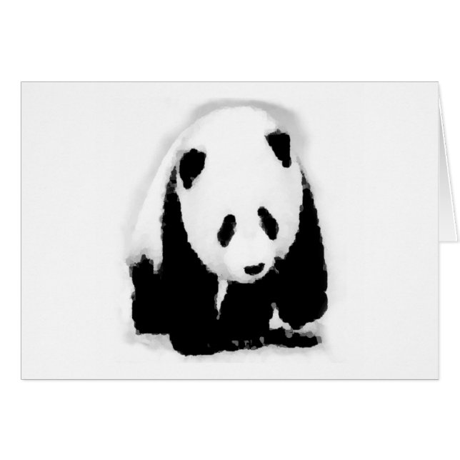 Pop Art Baby Panda (Front Horizontal)