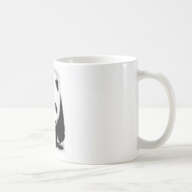 Pop Art Baby Panda Coffee Mug (Right)