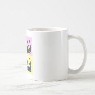Pop Art Baby Pandas Coffee Mug