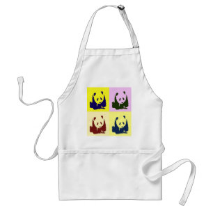 Pop Art Baby Pandas Standard Apron