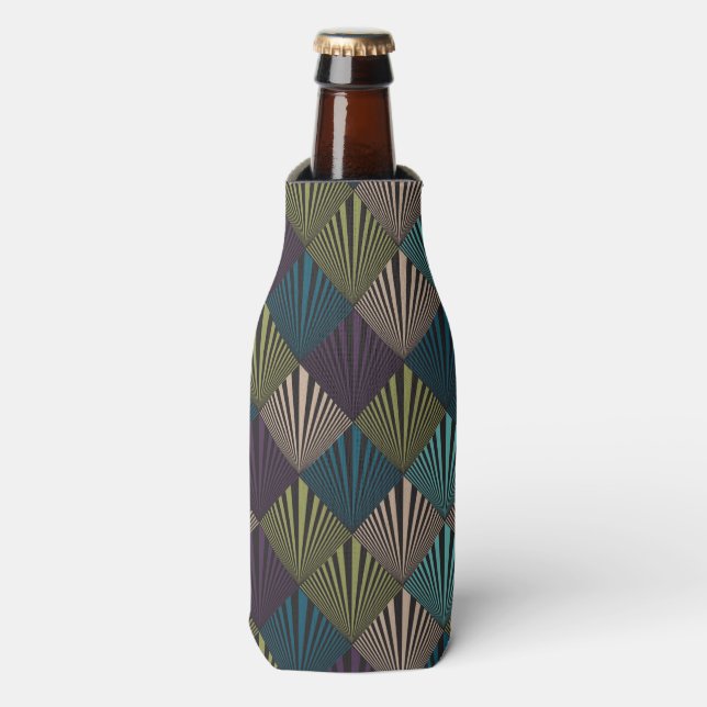 Pop art background bottle cooler (Bottle Front)
