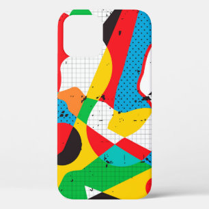 pop art background iPhone 12 case