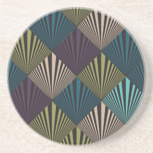 Pop art background coaster