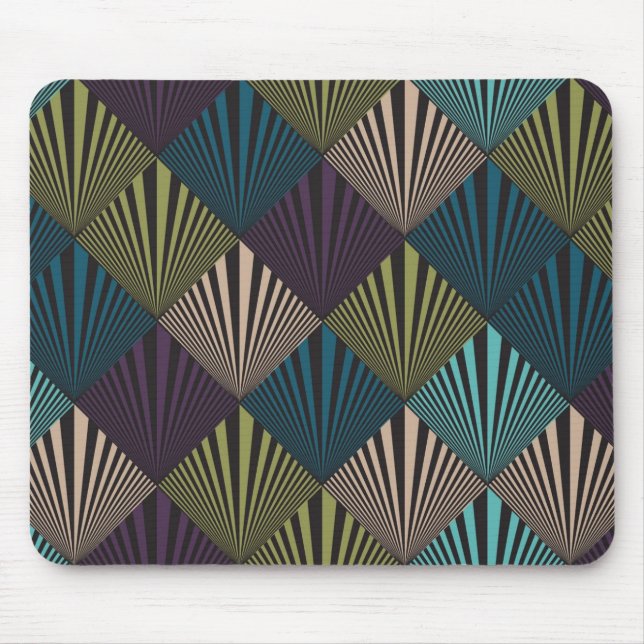 Pop art background mouse mat (Front)