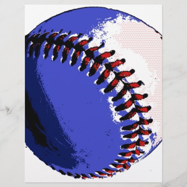 Pop Art Baseball (Front)