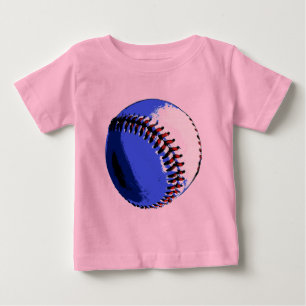 Pop Art Baseball Baby T-Shirt
