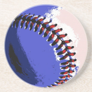 Pop Art Baseball Coaster