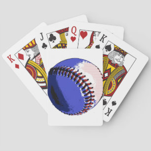 Pop Art Baseball Playing Cards