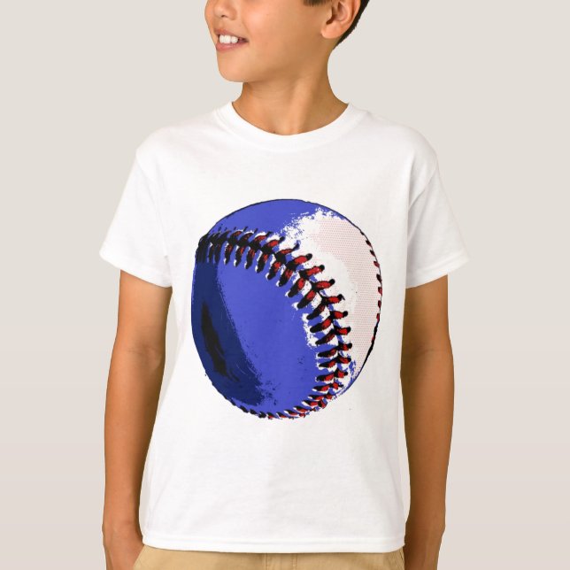 Pop Art Baseball T-Shirt (Front)