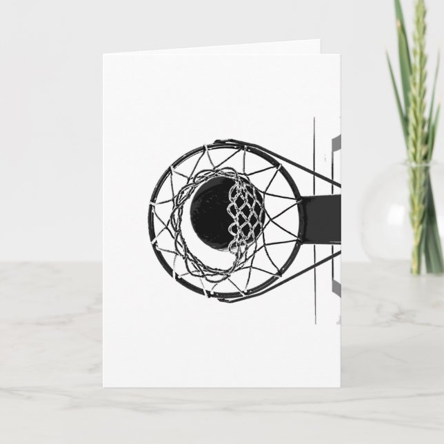 Pop Art Basketball Card (Front)