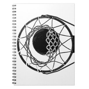 Pop Art Basketball Notebook