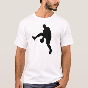 Pop Art Basketball Player Silhouette T-Shirt