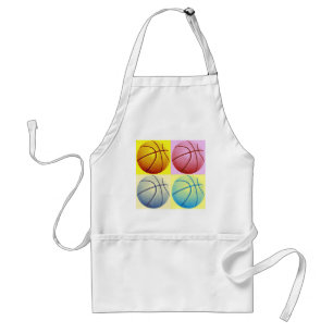Pop Art Basketball Standard Apron