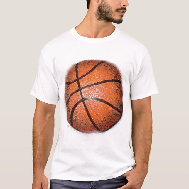 Pop Art Basketball T-Shirt (Front)