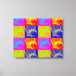 Pop Art Basketball Unique Trendy Wrapped Canvas<br><div class="desc">I Love This Game. Popular Sports - Pop Art Style Basketball Game Ball Image.</div>