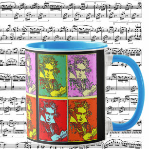 Pop-art Beethoven Mug