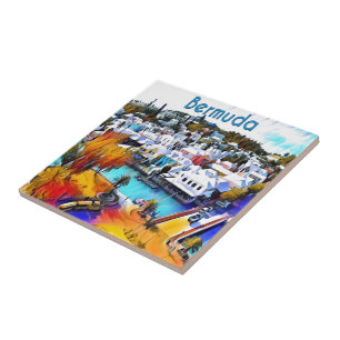 Pop Art Bermuda Tile