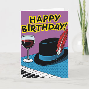 Pop Art Birthday Card