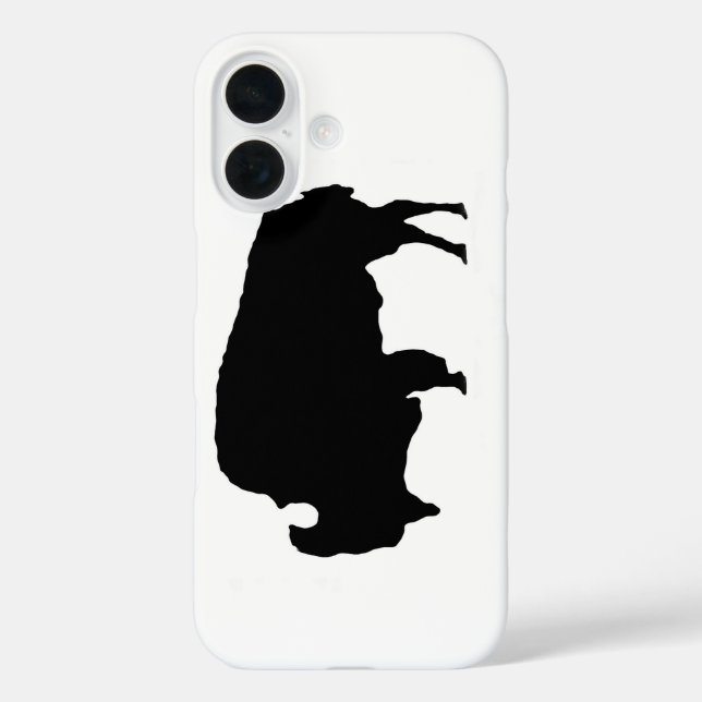 Pop Art Black White Buffalo Case-Mate iPhone Case (Back)