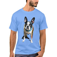 Pop Art Boston Terrier T-Shirt