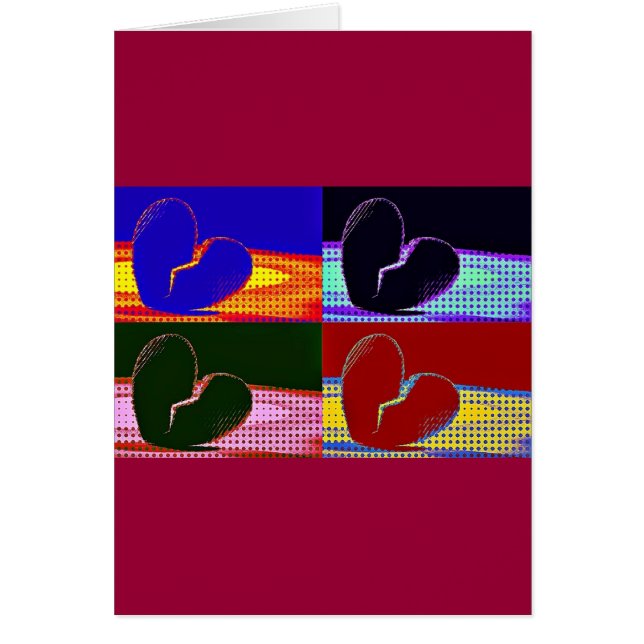 Pop Art Broken Heart (Front)