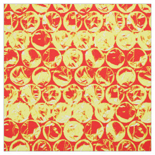 Pop art bubble wrap fabric