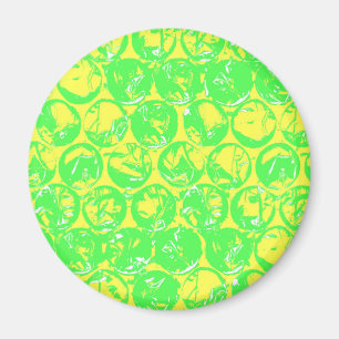 Pop art bubble wrap magnet
