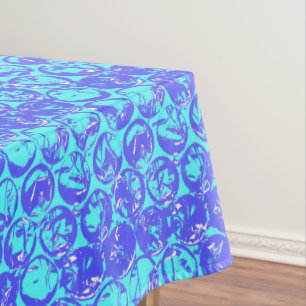 Pop art bubble wrap tablecloth