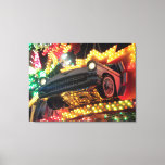 Pop Art Canvas Print<br><div class="desc">Classic 1950's car; amusement ride sign. Taken in Wildwood,  New Jersey</div>