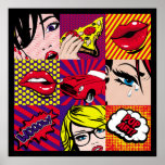 Pop art Card Illustrationpattern,art,comic,pop,ret Poster<br><div class="desc">Pop art Card Illustration
pattern, art, comic, pop, retro, face, fashion, vintage, background, beautiful, beauty, boom, bubble, colour, cosmetic, crying, decor, dot, female, feminine, vintage, illustration, retro, </div>