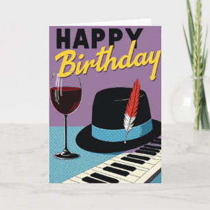 Pop Art Celebration Birthday Card