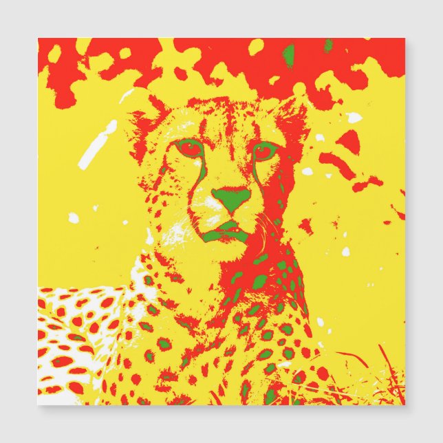 Pop Art Cheetah (Front)