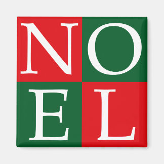 Pop Art Christmas NOEL Magnet