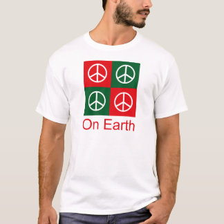 Pop Art Christmas PEACE T-Shirt
