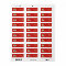 Pop Art Christmas Tree Red Return Address