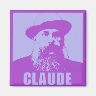 Pop Art Claude Monet Mod Magnet