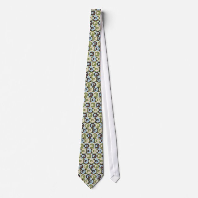Pop Art Climbing Tie (Front)