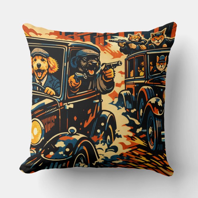 Pop Art Cockapoo Cushion gift home decor (Front)